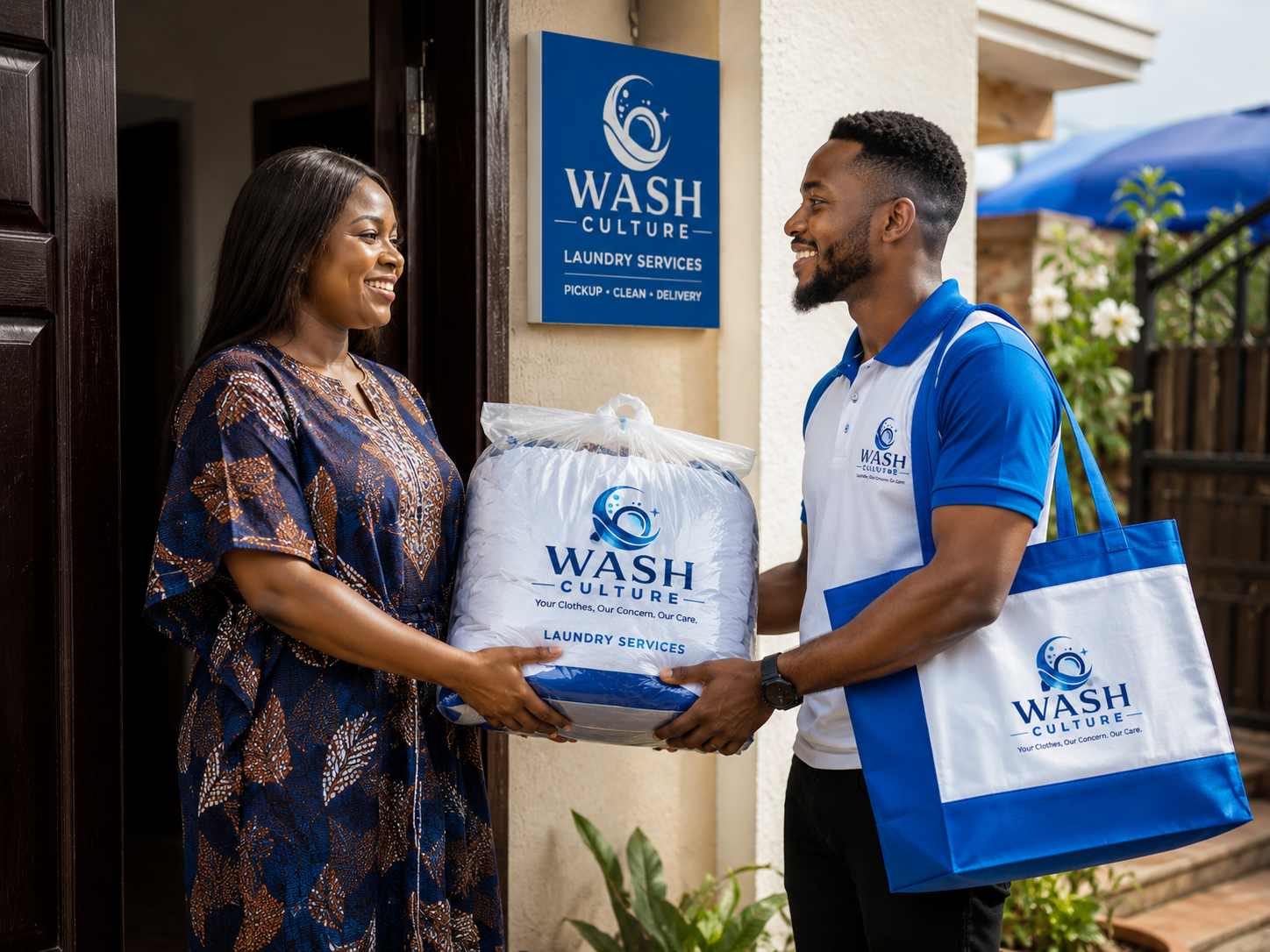 Wash Culture pickup and delivery